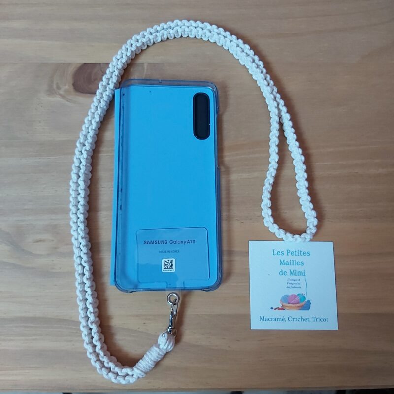 cordon portable écru
