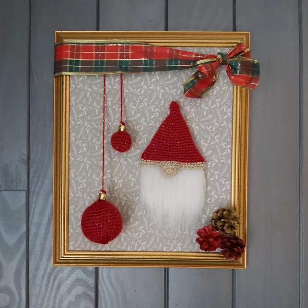 Cadre Gnome de Noël