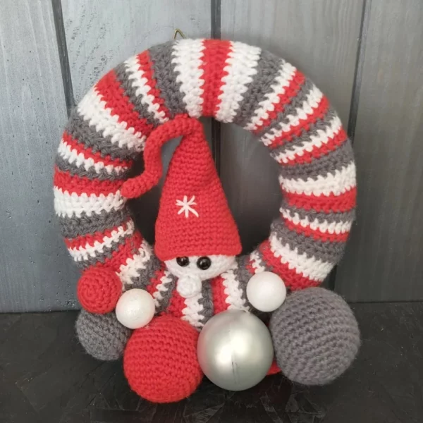 Couronne de Noël Gnome