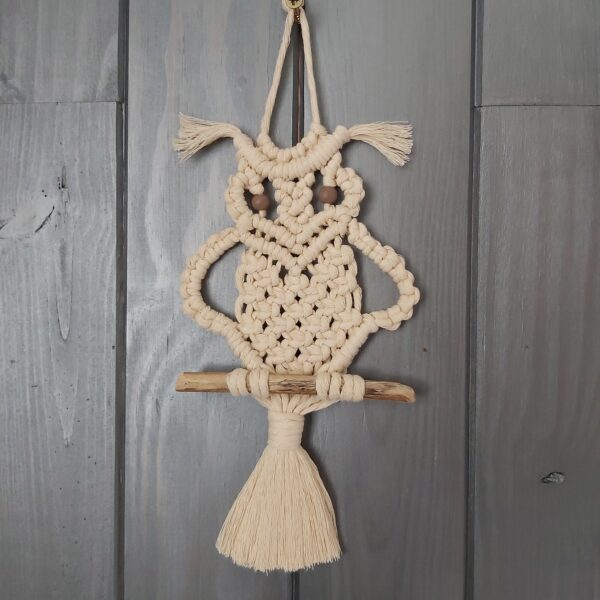 Hibou macramé
