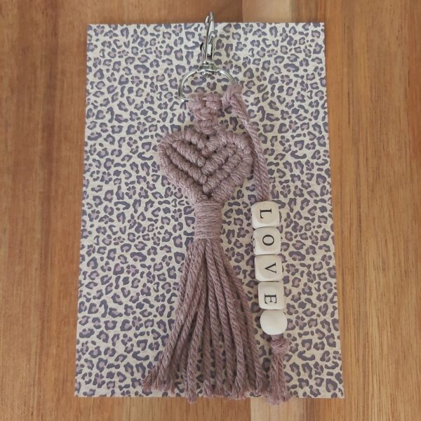 porte-clefs coeur love