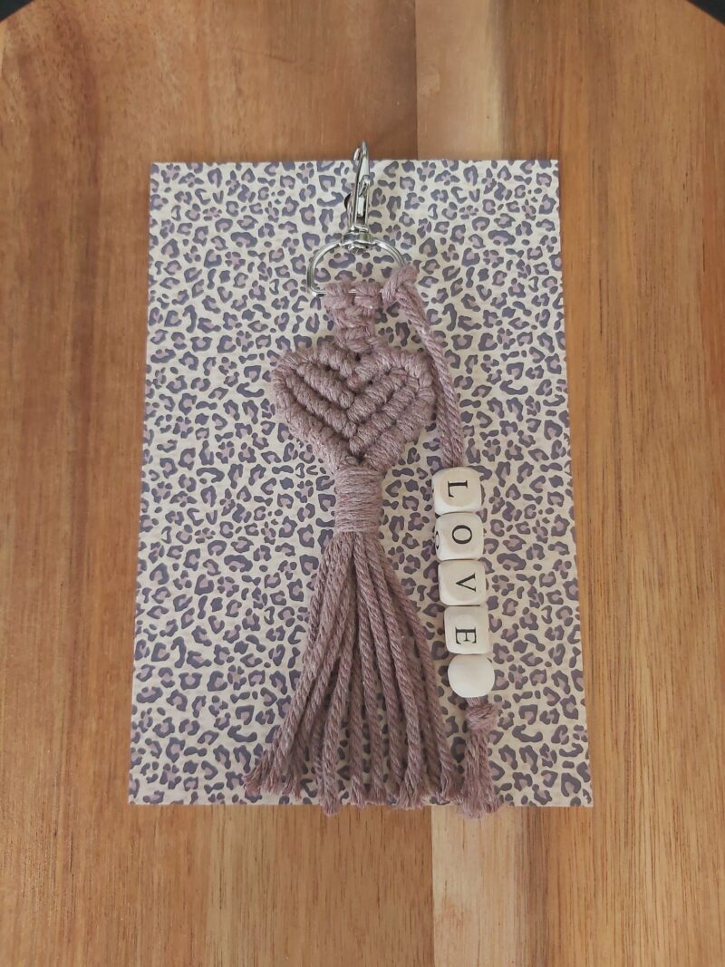porte-clefs coeur love