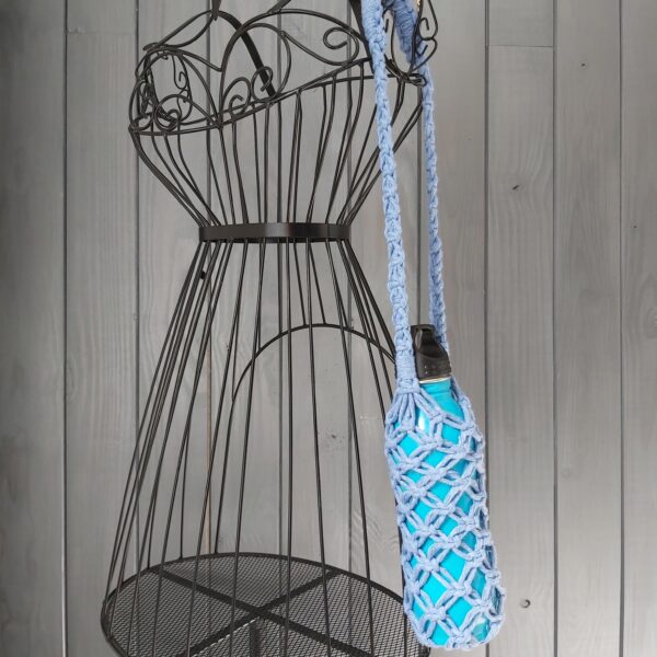 porte bouteille macramé