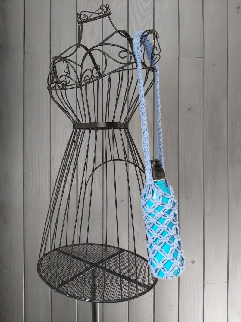 porte bouteille macramé