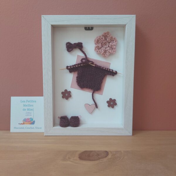 Cadre naissance fille