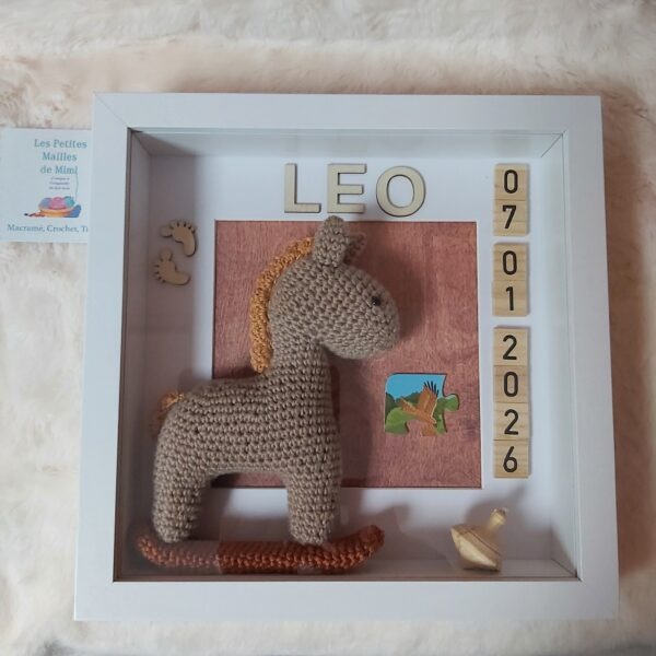 cadre cheval à bascule