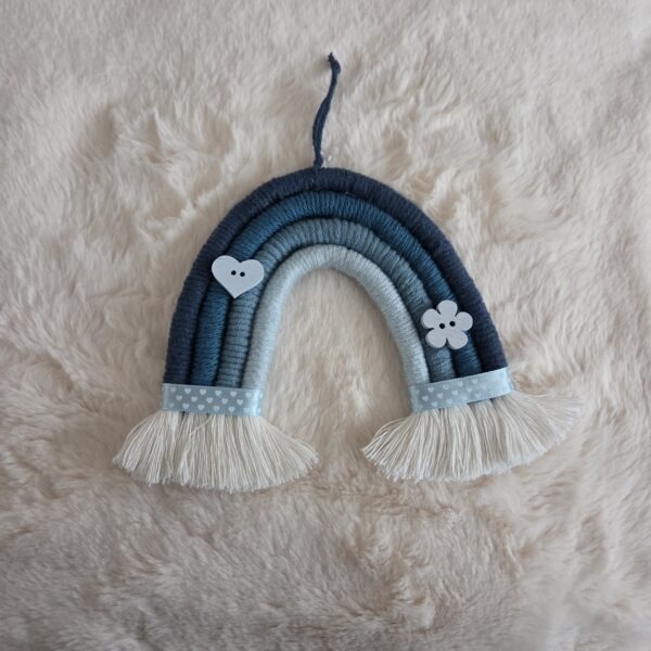 Arc-en-ciel bleu canard