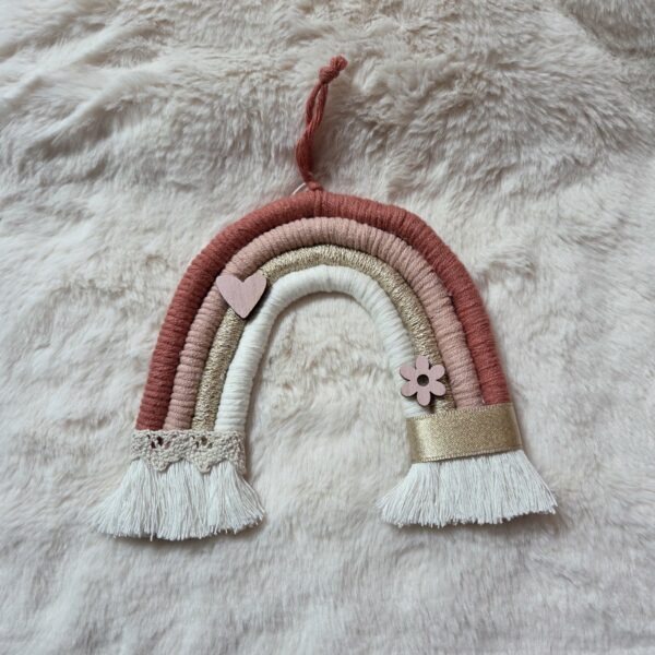 arc-en-ciel écru doré terracotta