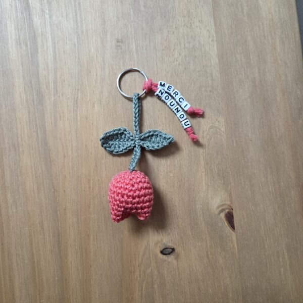 Porte-clefs tulipe